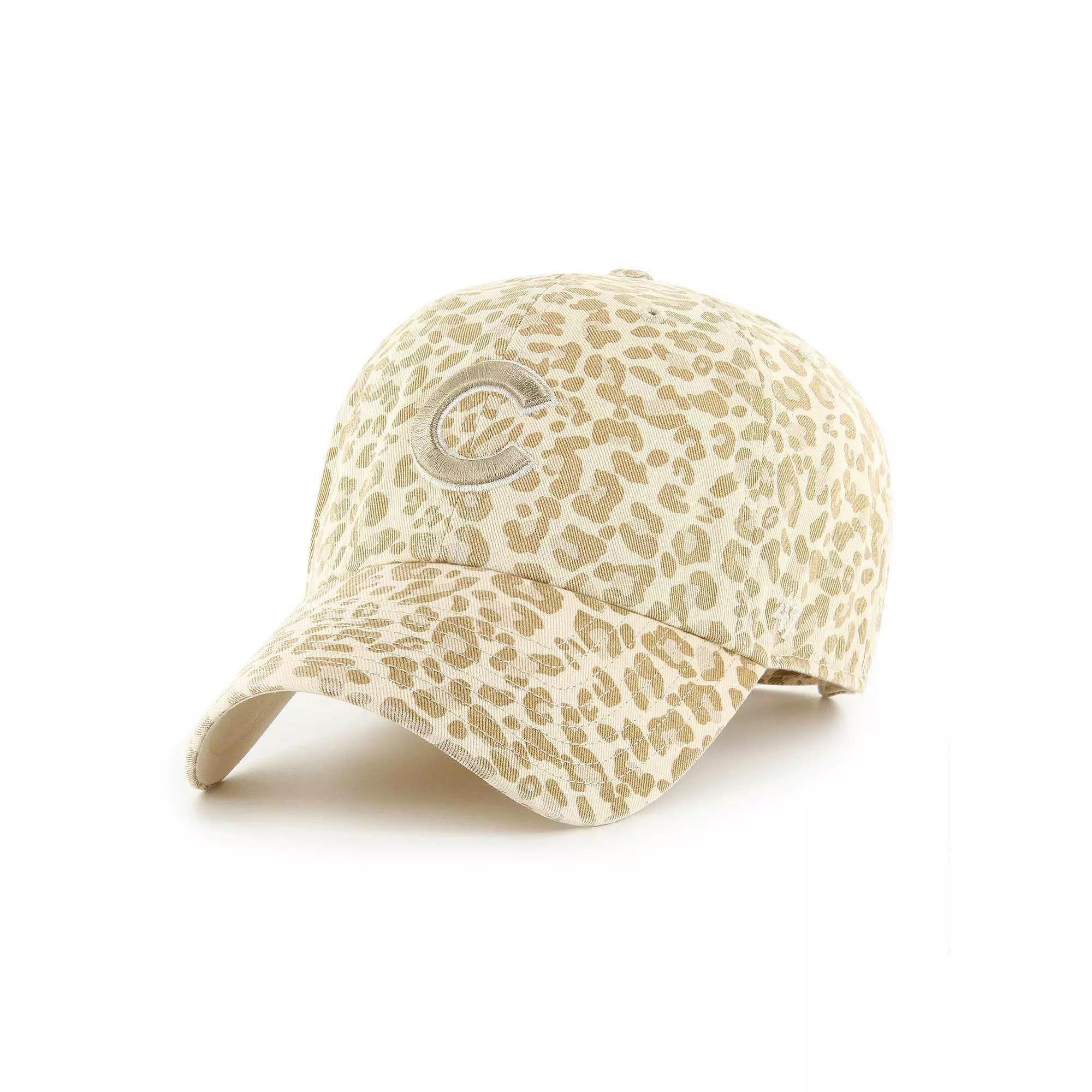 Women's '47 Natural Chicago Cubs Panthera Clean Up Adjustable Hat, Beige Product Image