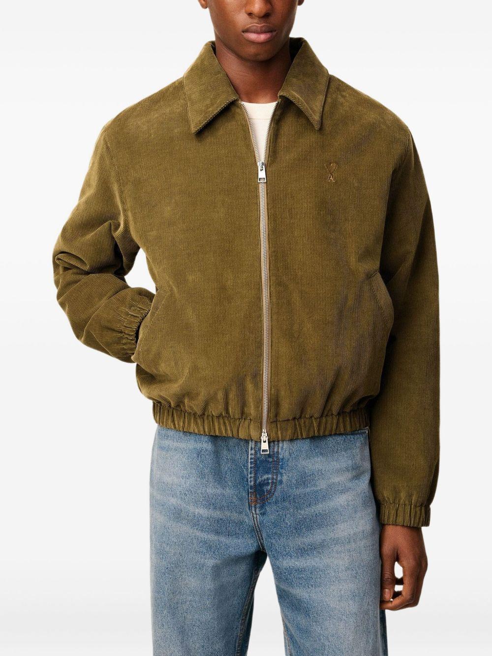 corduroy bomber jacket Product Image