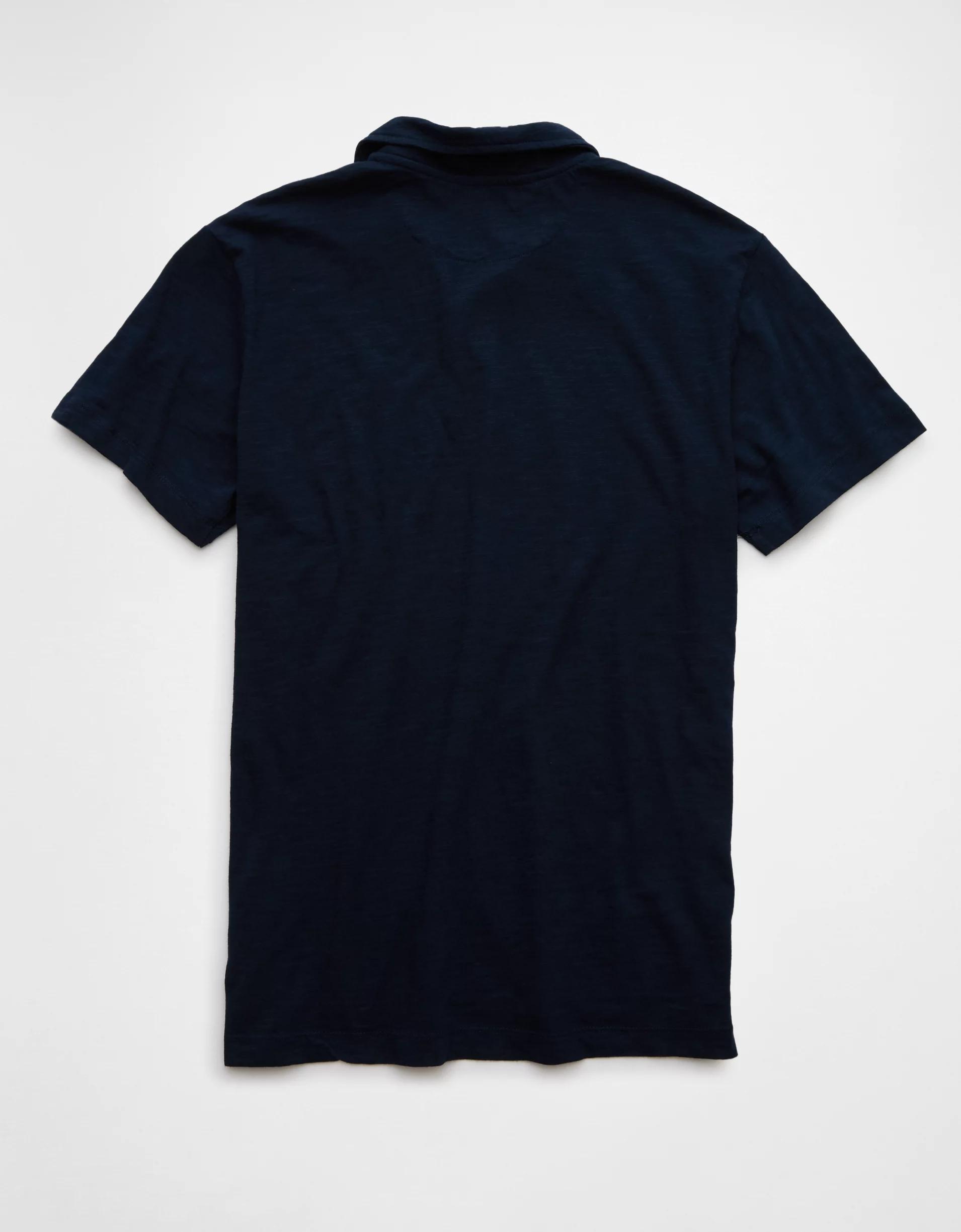 AE Slub Polo Shirt Product Image