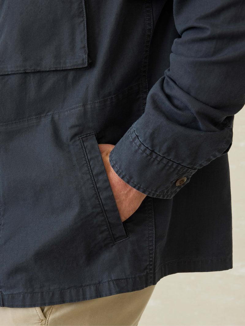 Commander Shirt Jacket - Washed Charcoal Product Image