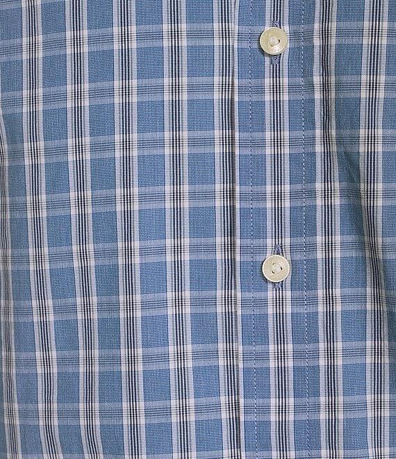 Cremieux Blue Label Classic Fit Capri Washed Plaid Poplin Long Sleeve Woven Shirt Product Image