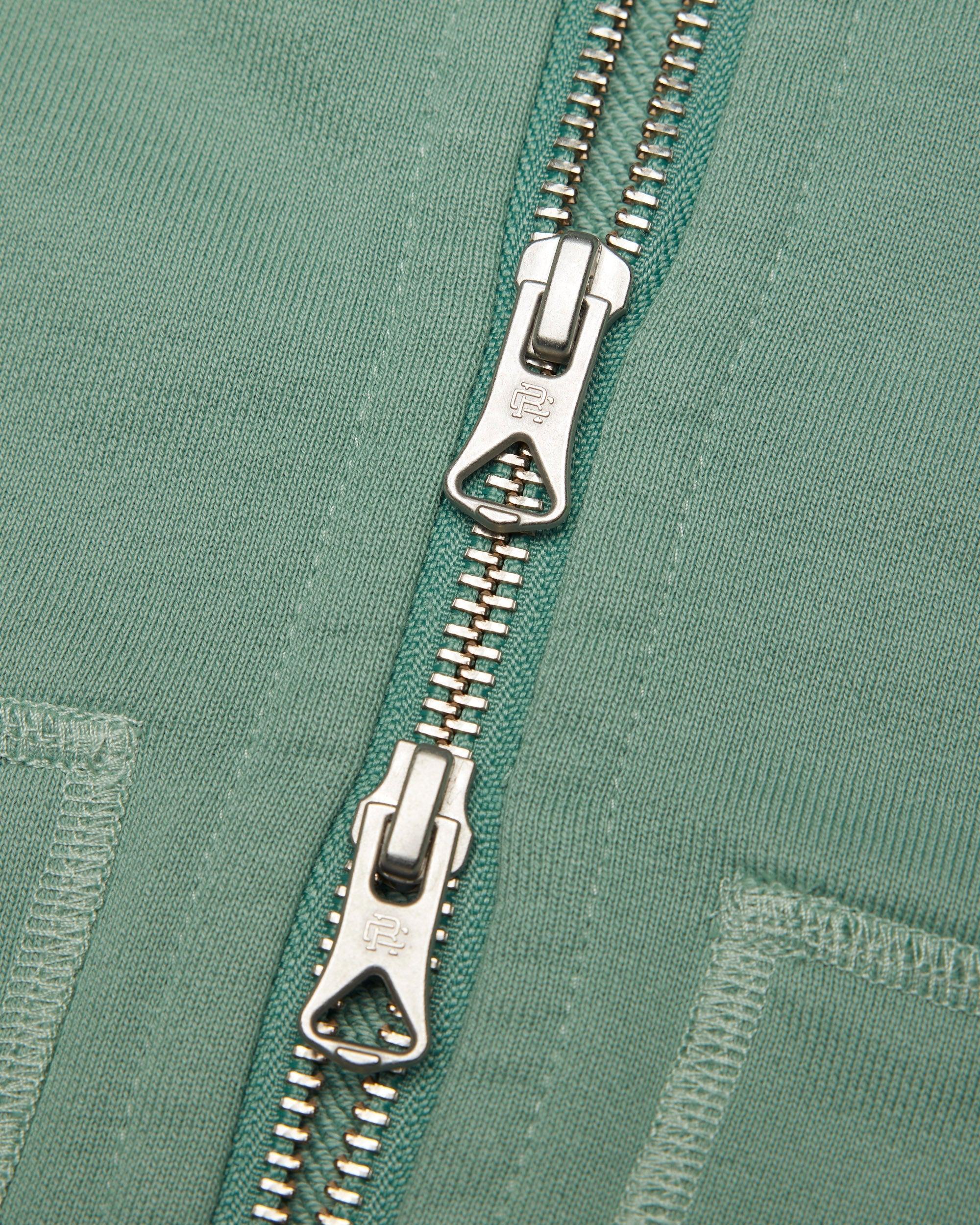 Midweight Terry Standard Zip Hoodie Male Product Image