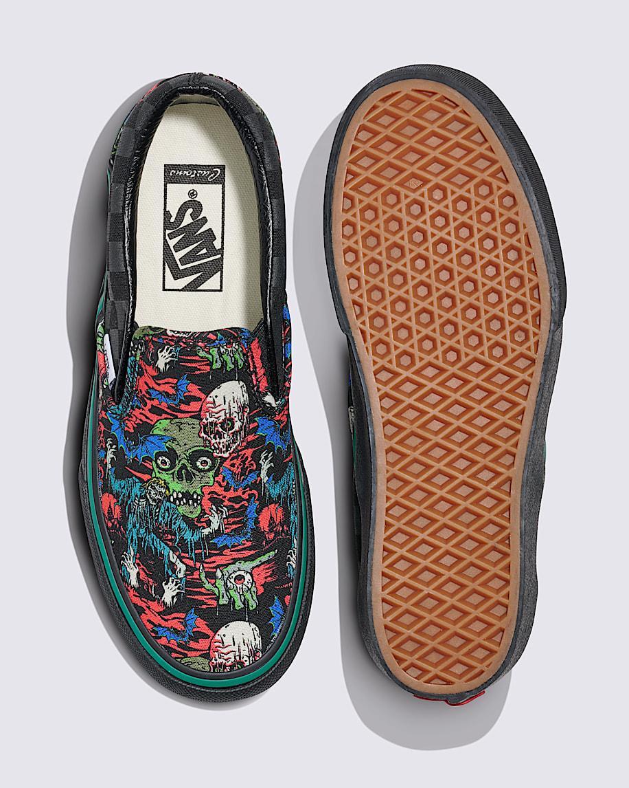 Customs Classic Slip-On Platform Halloween Shoe in Customs| Vans US Product Image
