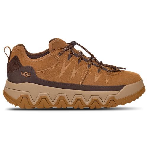 UGG Mens CapTrail Low Suede/Textile/Recycled Materials Sneakers Product Image