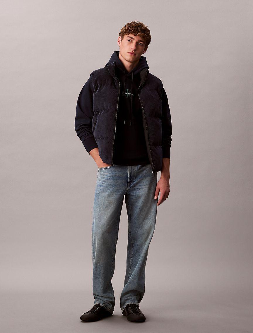 Monogram Logo Premium Fleece Hoodie Product Image