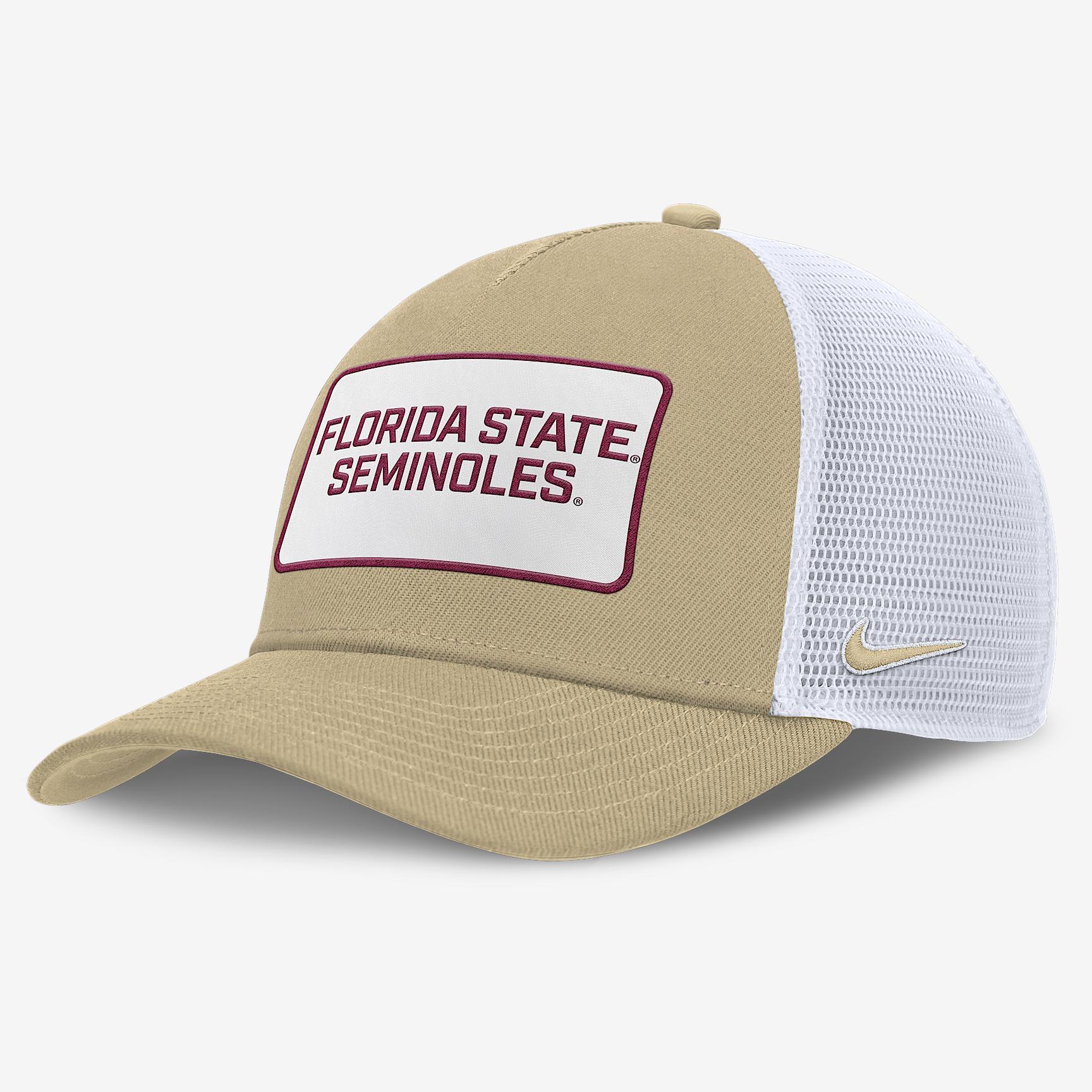Florida State On-Field Rise Men's Nike Nike College Trucker Adjustable Hat Product Image