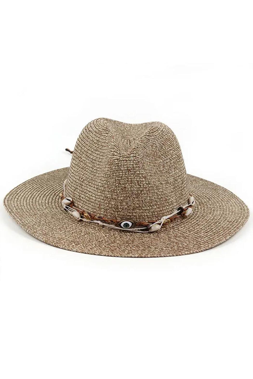 Retro Visor Panama Hat Product Image