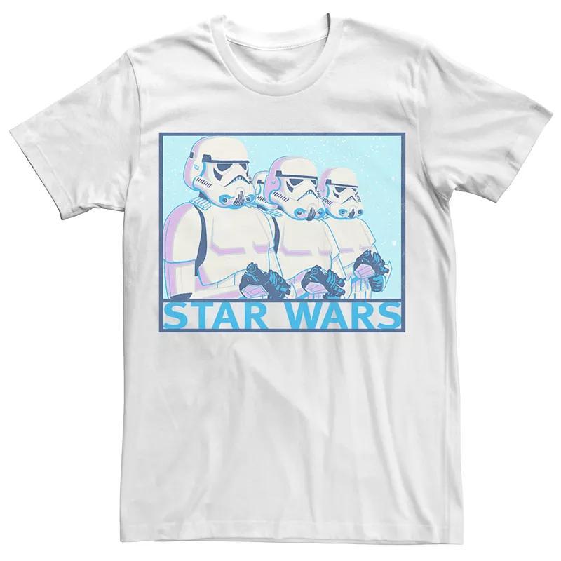 Men's Star Wars Stormtrooper Group Portrait Tee, Size: Small, White Product Image