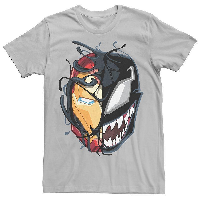 Men's Marvel Iron Man Venom Split Face Tee,  Product Image