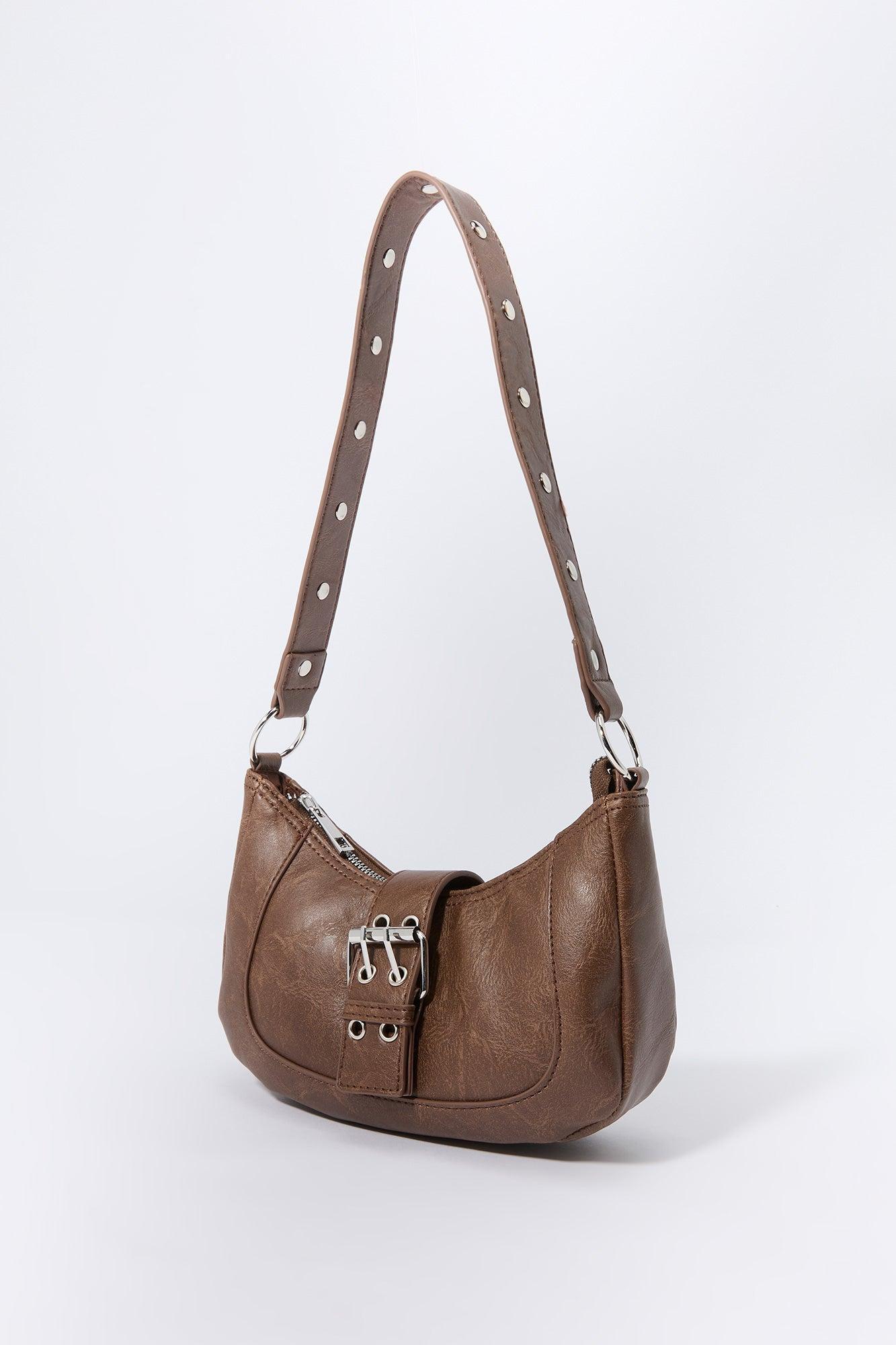 Faux Leather Crossbody Purse Female Product Image