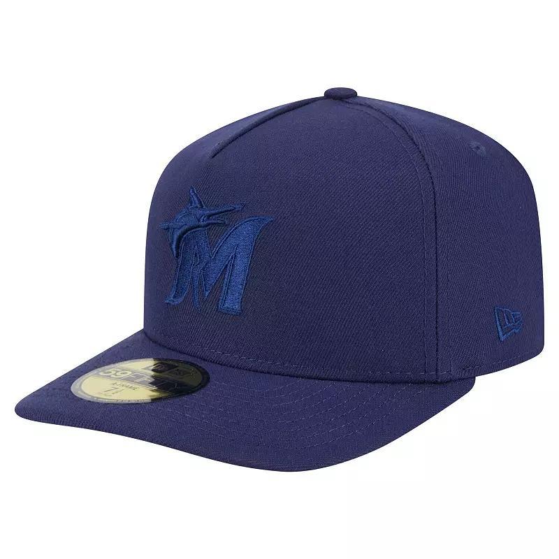 Men's New Era Navy Arizona Diamondbacks Color Pack A-Frame 59FIFTY Fitted Hat,  Product Image
