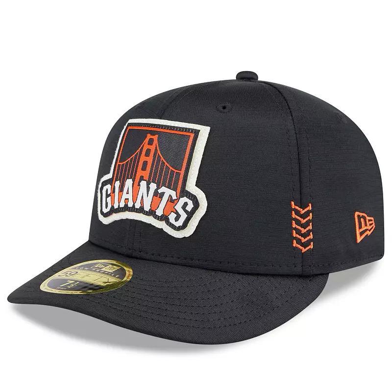 Men's New Era Black San Francisco Giants 2024 Clubhouse Low Profile 59FIFTY Fitted Hat,  Product Image