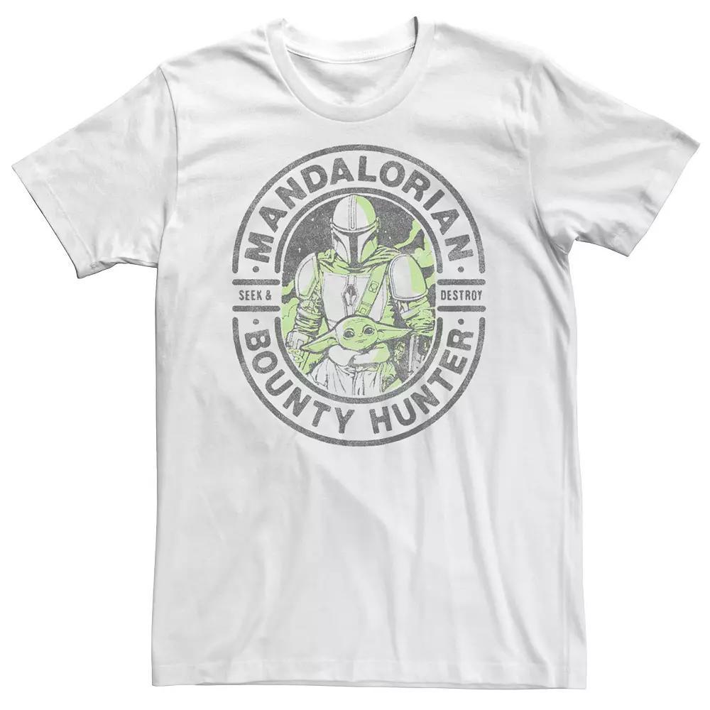 Big & Tall Star Wars The Mandalorian Bounty Hunter Portrait Tee, Men's,  Product Image