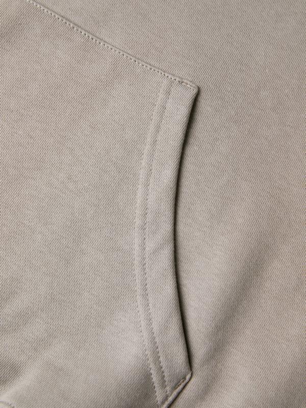 Men's Basic Solid Drawstring Oversized Hooded Product Image