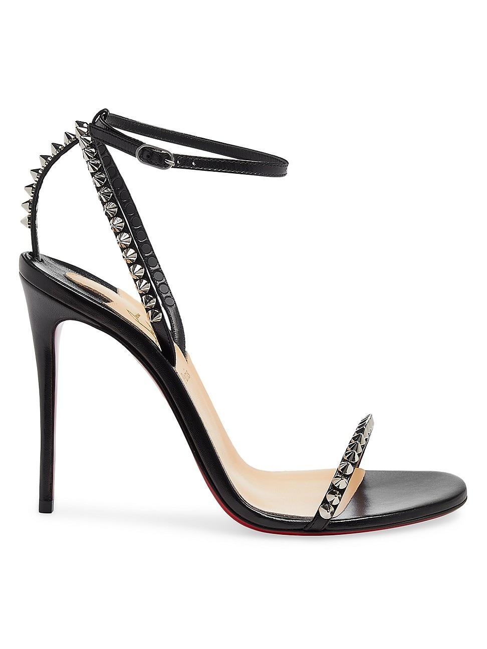 So Me Spike Red Sole Sandals Product Image