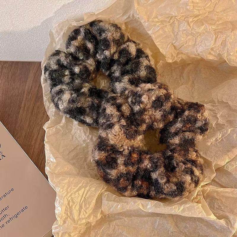 Leopard Hair Scrunchie Product Image