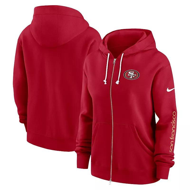 Women's Nike Black Cincinnati Bengals Phoenix Hoodie Full-Zip Sweatshirt, Size: 2XL Product Image