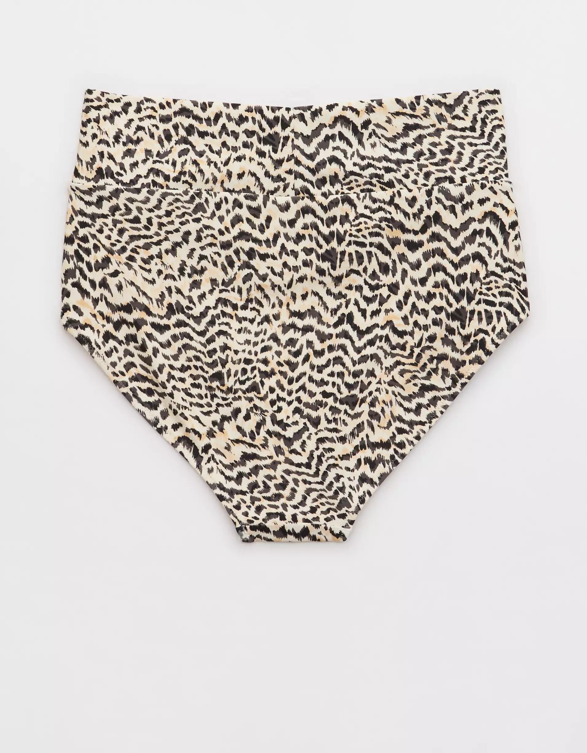 Aerie Crossover High Waisted Bikini Bottom Product Image