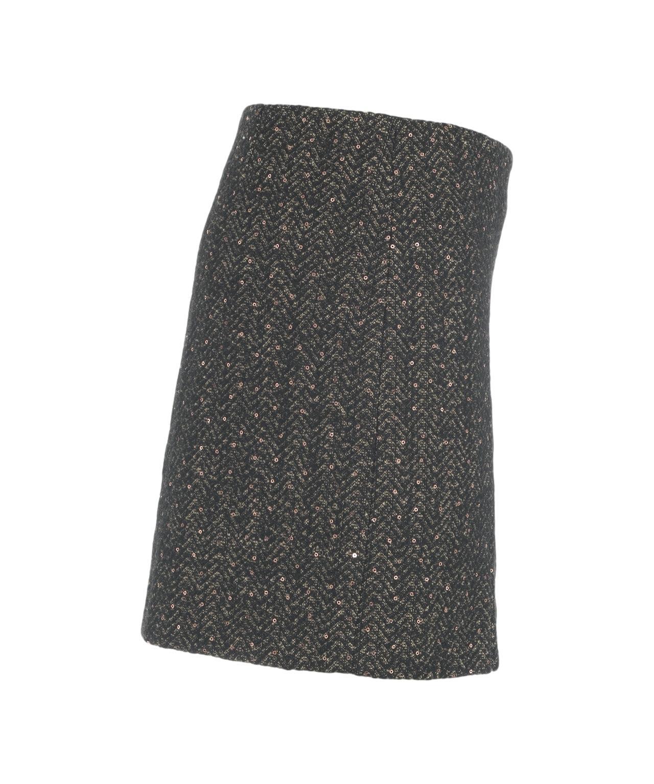 Mini skirt with sequins Product Image