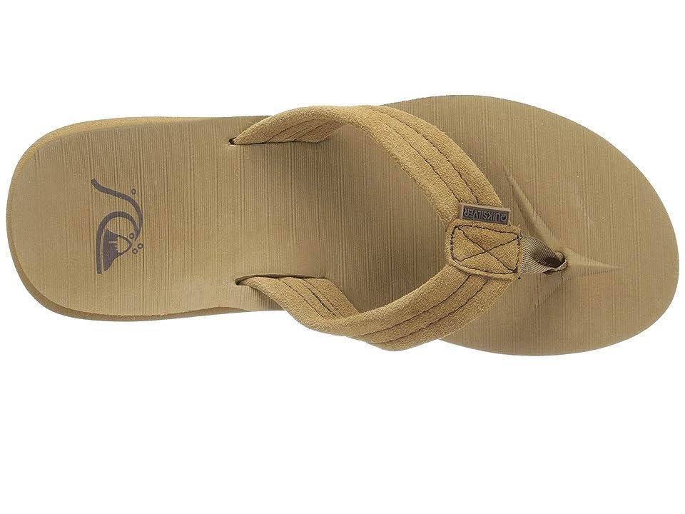 Quiksilver Carver Suede Solid) Men's Sandals Product Image