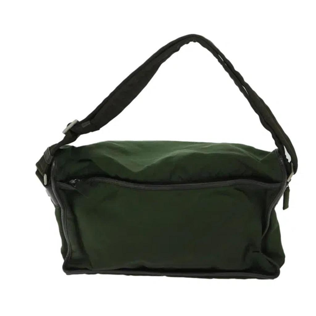 Tessuto Synthetic Shoulder Bag () In Green Product Image