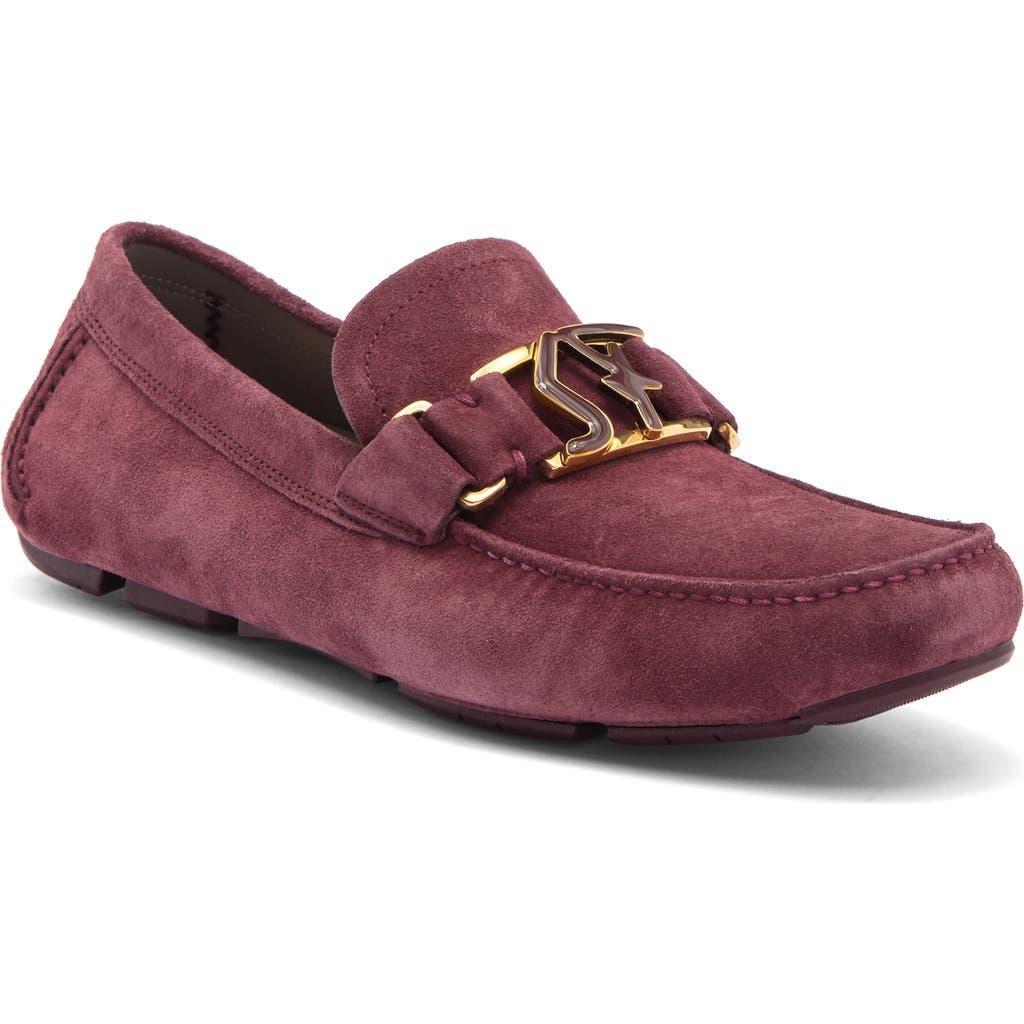 FERRAGAMO Peter Loafer In Crosta Evolo Nebbiolo Product Image