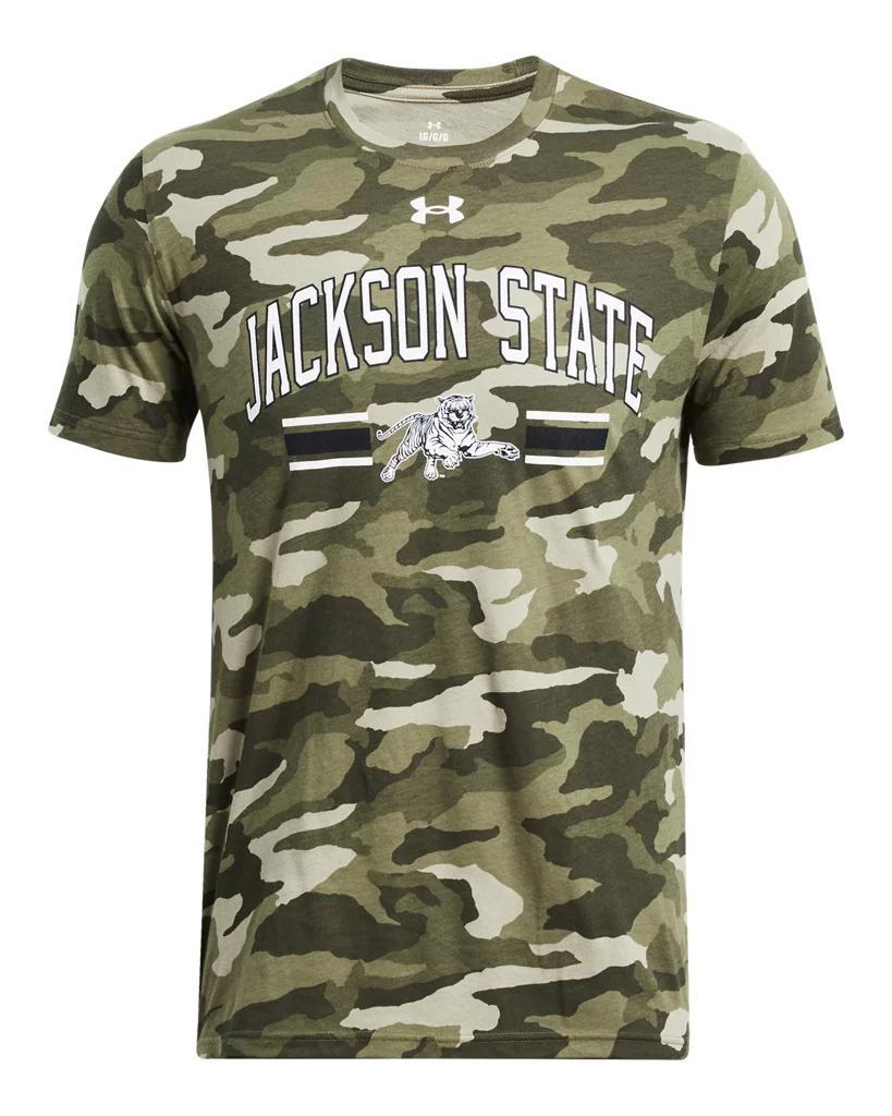 Men's UA Performance Cotton Camo Collegiate Short Sleeve Product Image