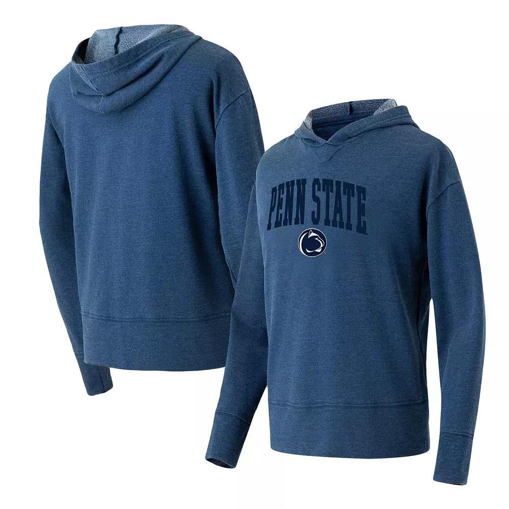 Women's Concepts Sport Navy Penn State Nittany Lions Volley Long Sleeve Hoodie T-Shirt,  Product Image