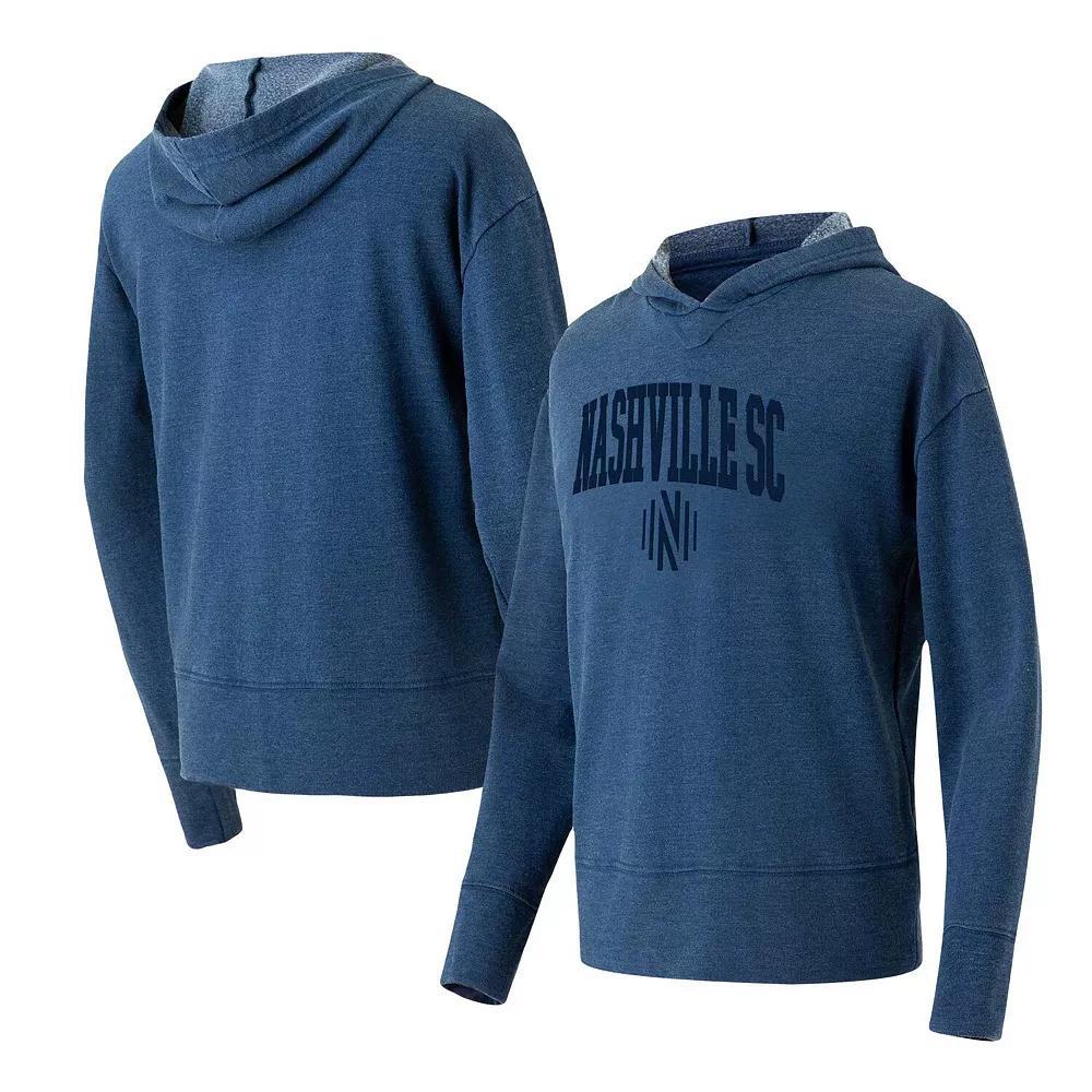Women's Concepts Sport Navy Nashville SC Volley Hoodie Long Sleeve T-Shirt, Size: XL, Mls Blue Product Image