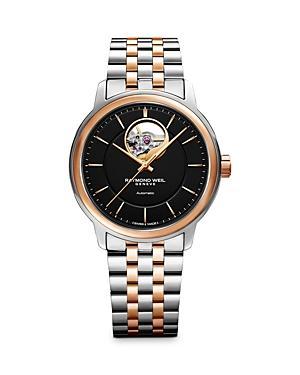 Mens Maestro Two-Tone Stainless Steel Bracelet Watch Product Image