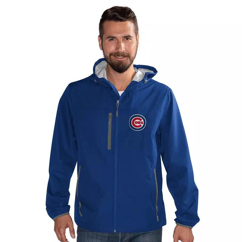 Men's G-III Sports by Carl Banks Royal Chicago Cubs Double Play Hooded Lightweight Full-Zip Jacket,  Product Image