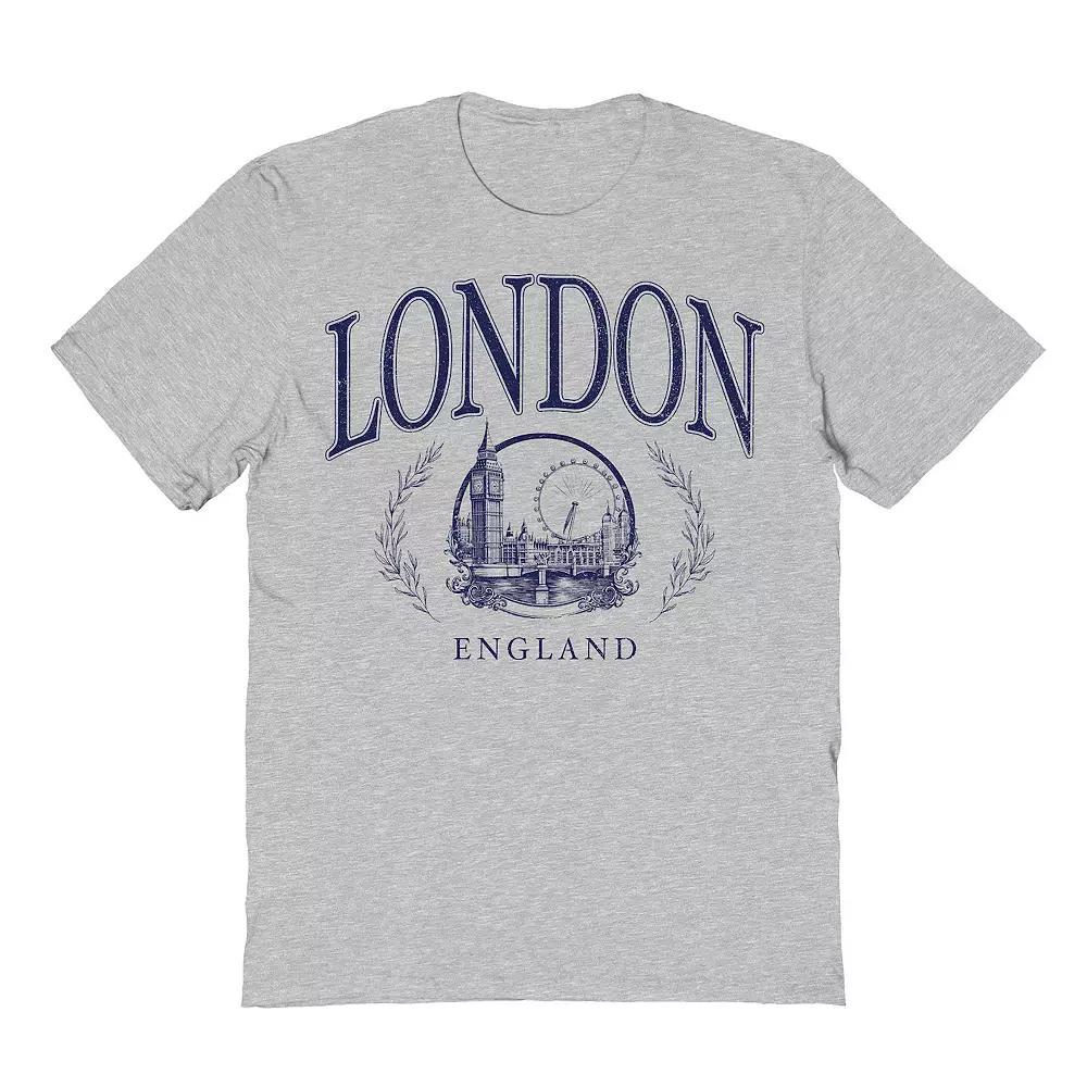 Men's London Blue Graphic Tee,  Product Image