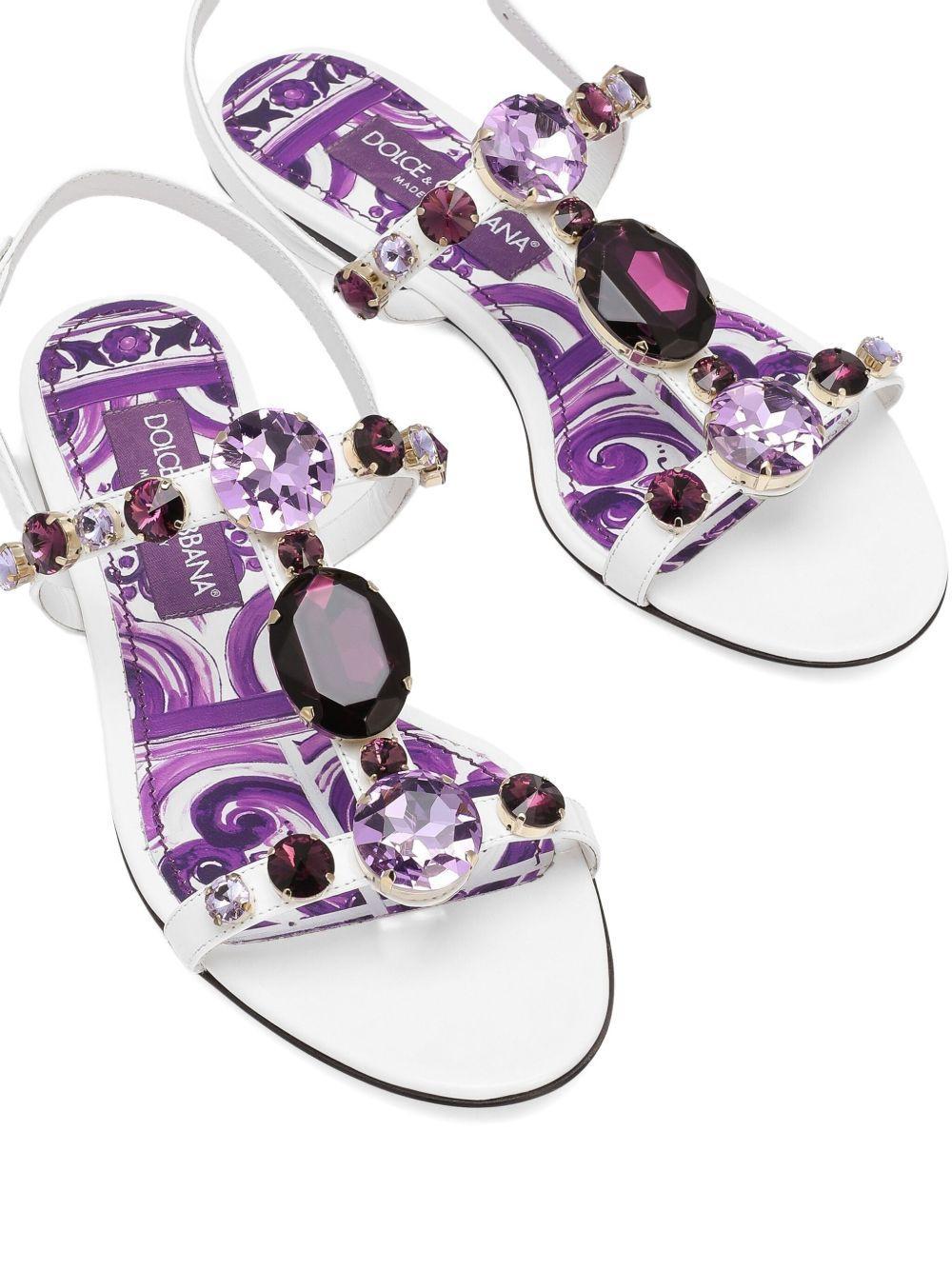 rhinestone-embellished sandals Product Image