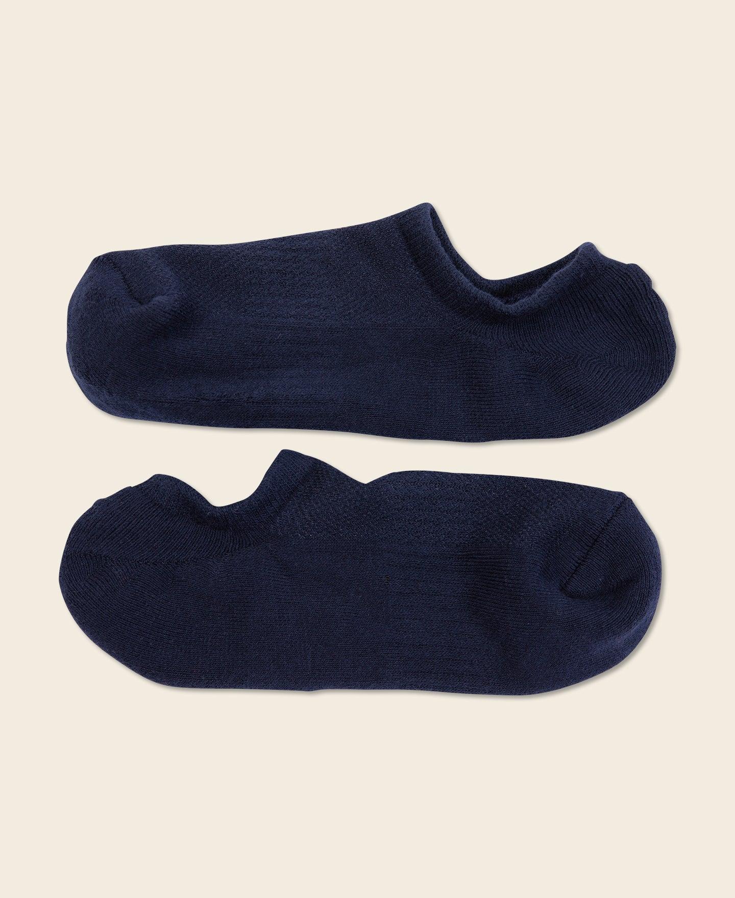 Colored Cotton No Show Socks - Embryo Product Image