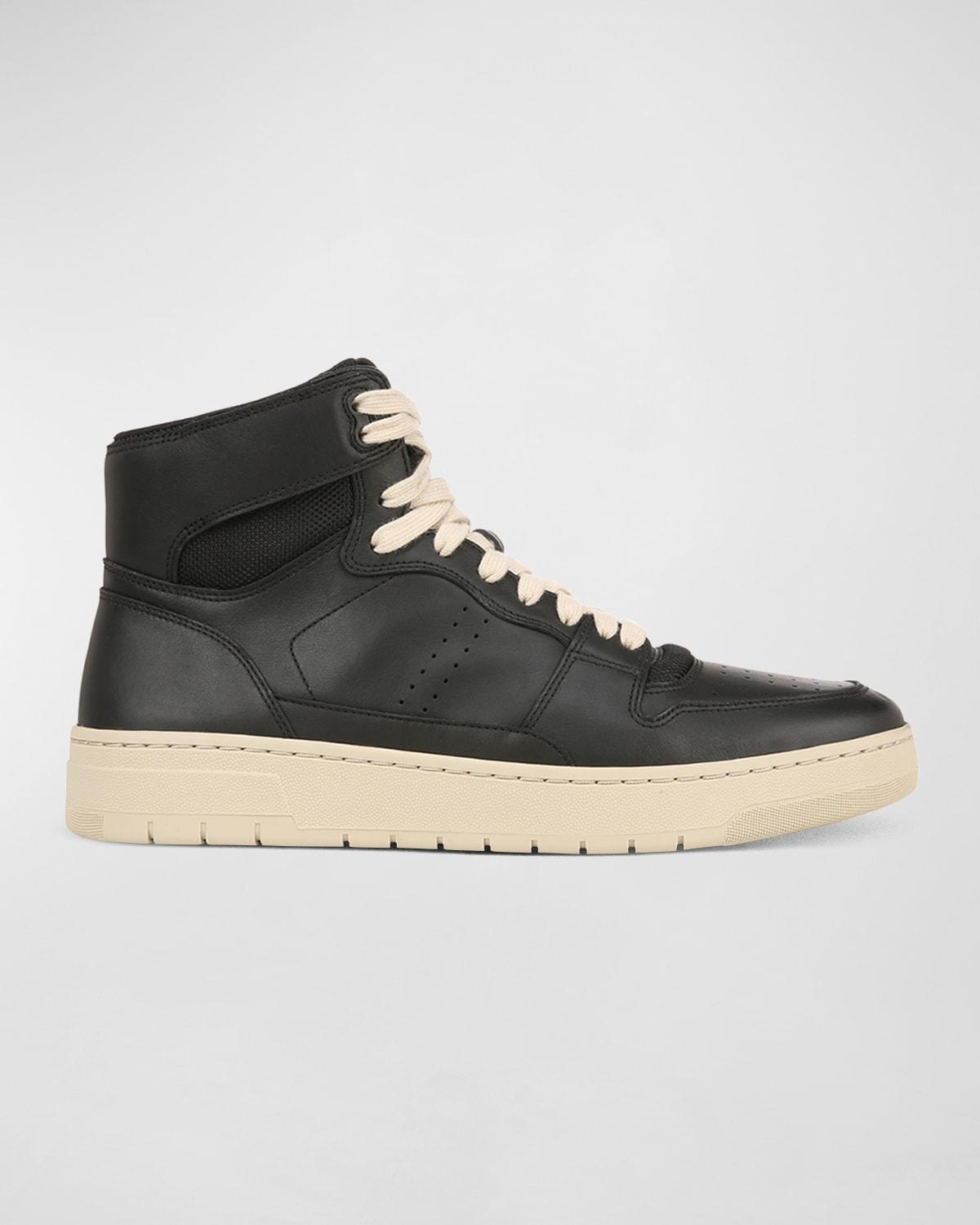 Mens Mason Leather High-Top Sneakers Product Image