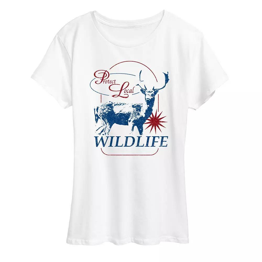 Women's Protect Local Wildlife Graphic Tee, Girl's,  Product Image
