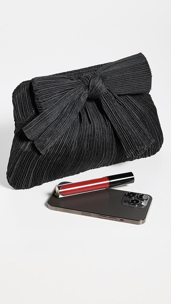 Loeffler Randall Rayne Pleated Frame Clutch with Bow | Shopbop Product Image