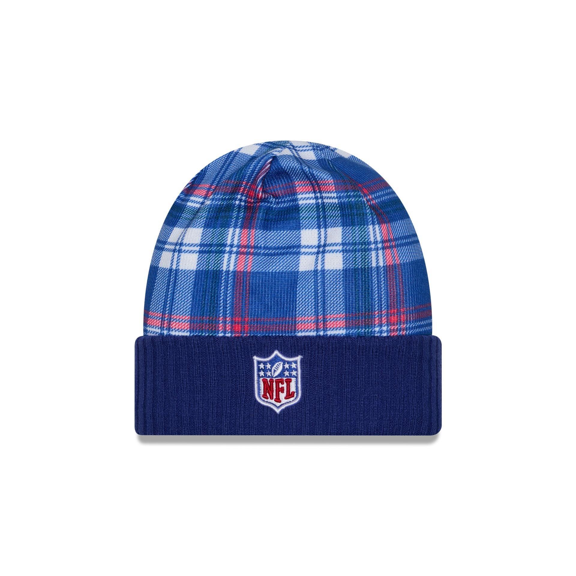 New York Giants 2024 Cold Weather Statement Knit Beanie Male Product Image