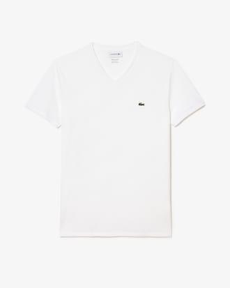 Men's Lightweight Pima Cotton V-Neck T-Shirt Product Image