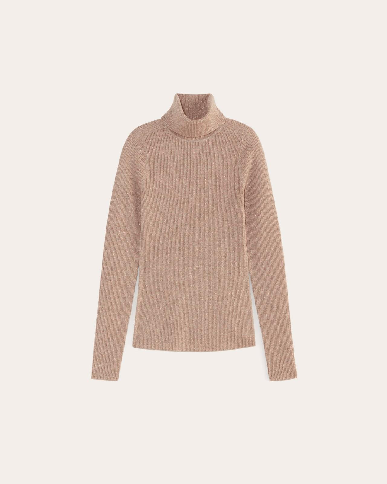 Womens Turtleneck in Lurex Merino Sweater by Everlane Product Image