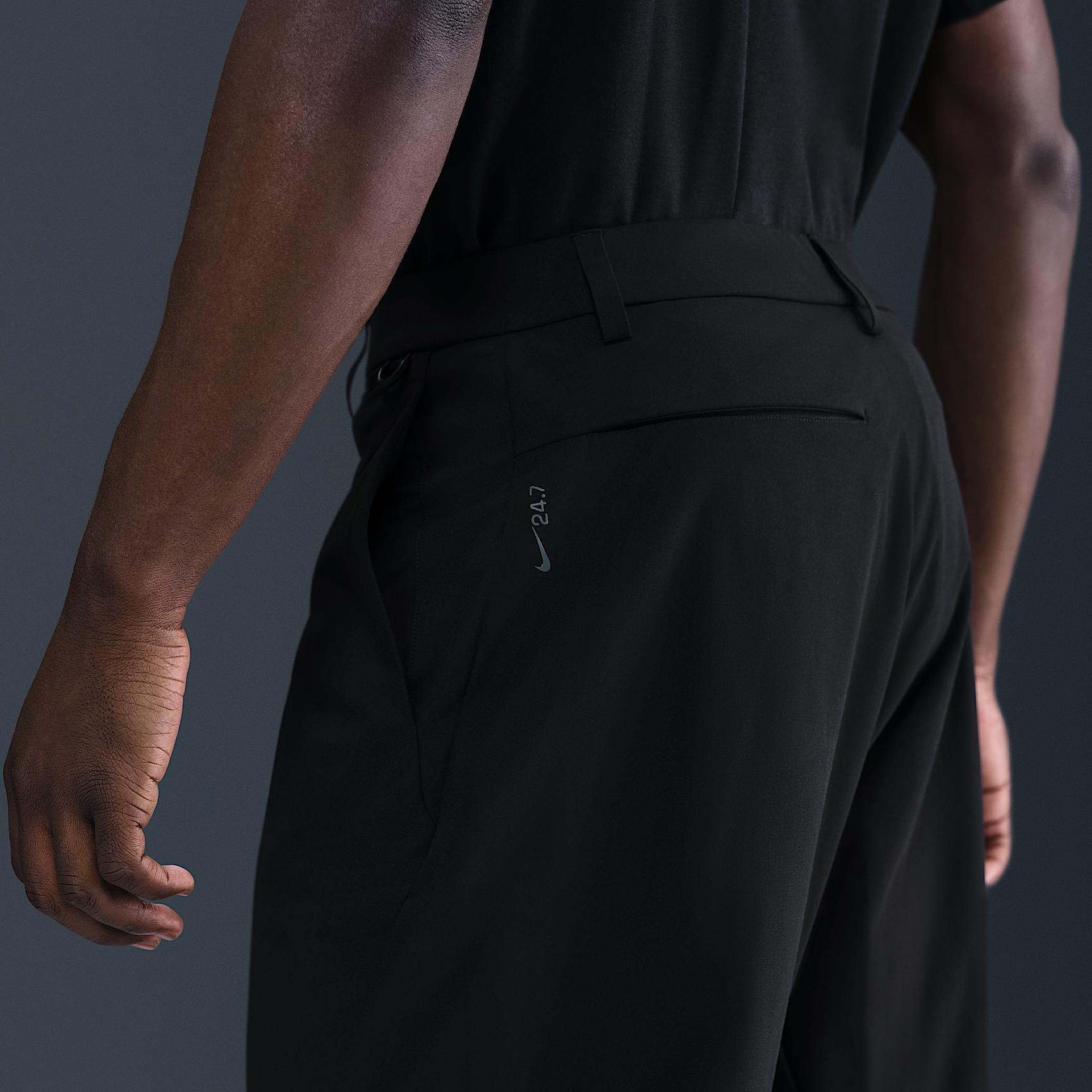 Nike Mens 24.7 PerfectStretch Dri-FIT UV Loose-Fit Utility Pants | HV0377-010 Product Image