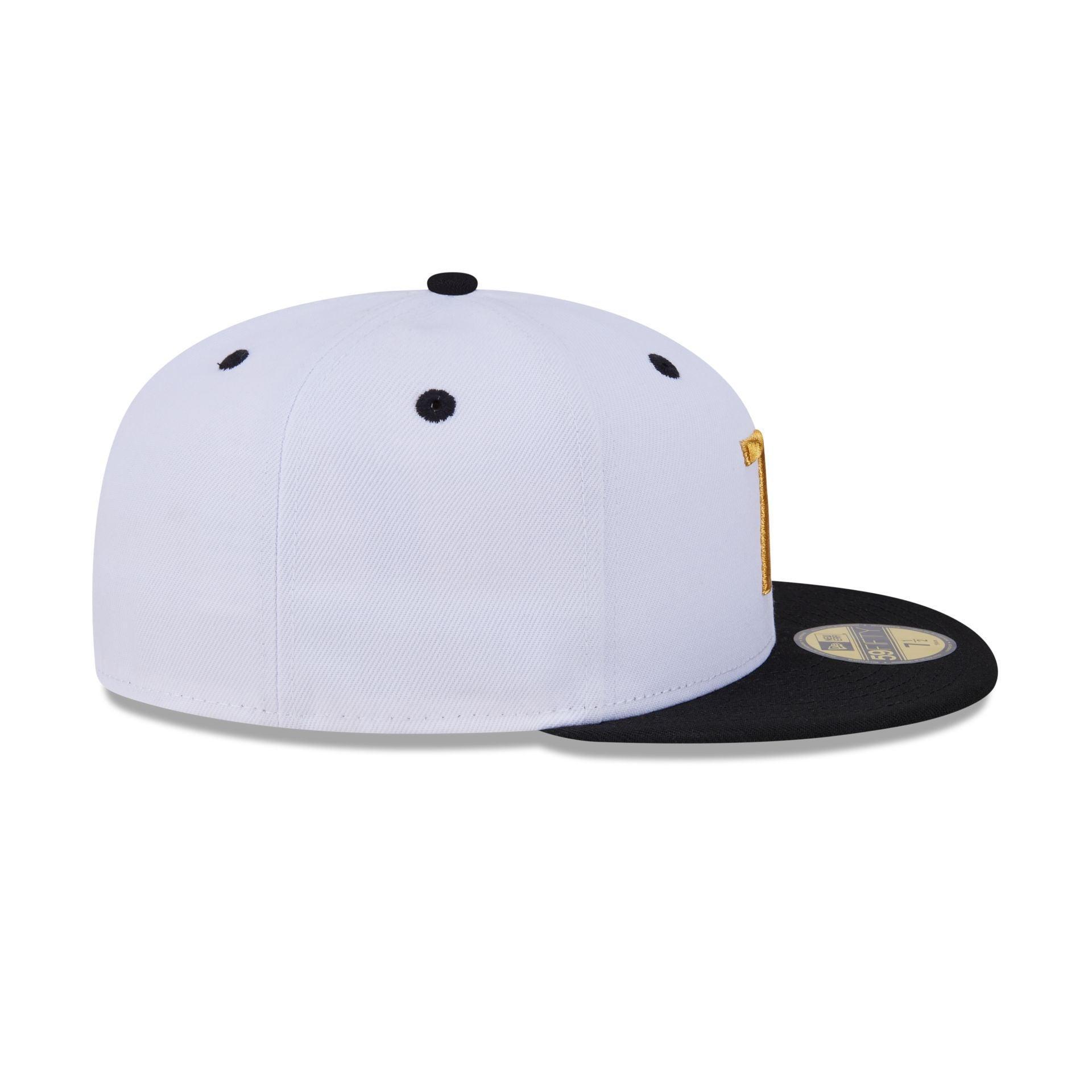 New Era Cap Signature Size 7 1/2 White 59FIFTY Fitted Hat Male Product Image