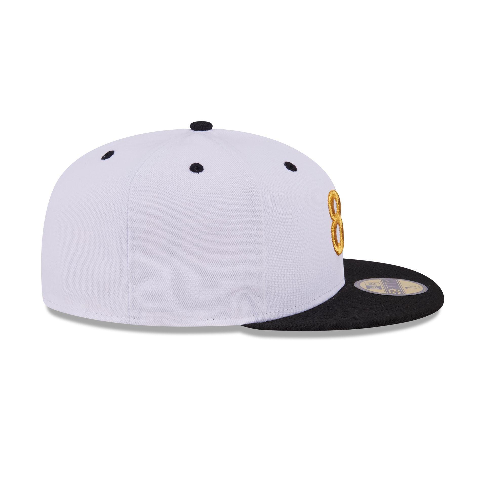 New Era Cap Signature Size 8 1/8 White 59FIFTY Fitted Hat Male Product Image