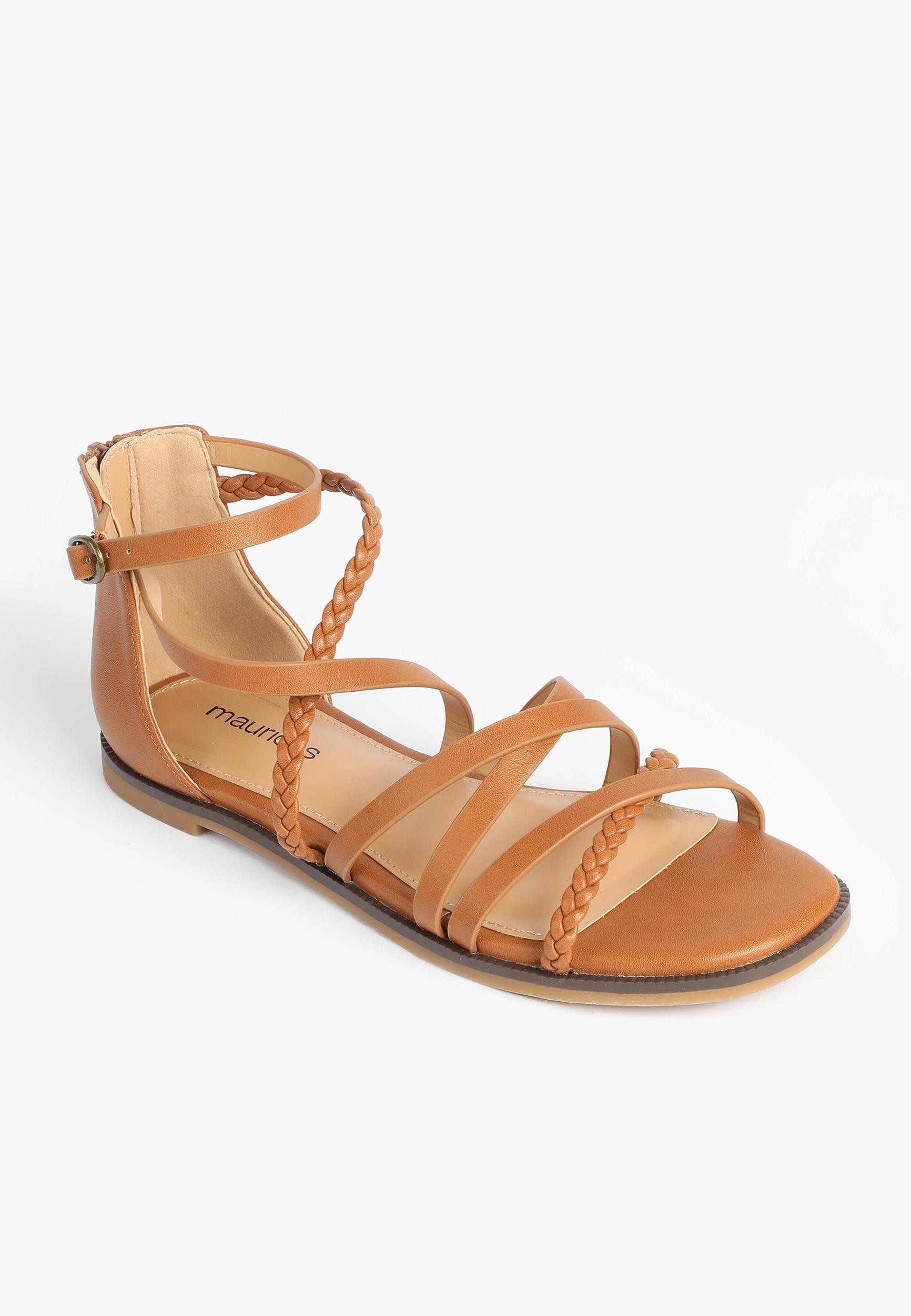 SuperCush Callie Strappy Braided Gladiator Sandal Product Image