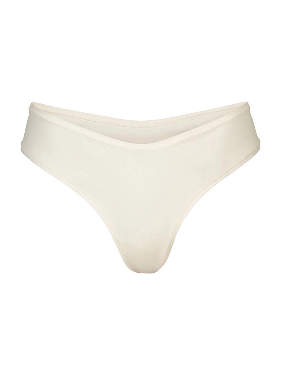 Womens Cotton Jersey Dipped Thong Product Image