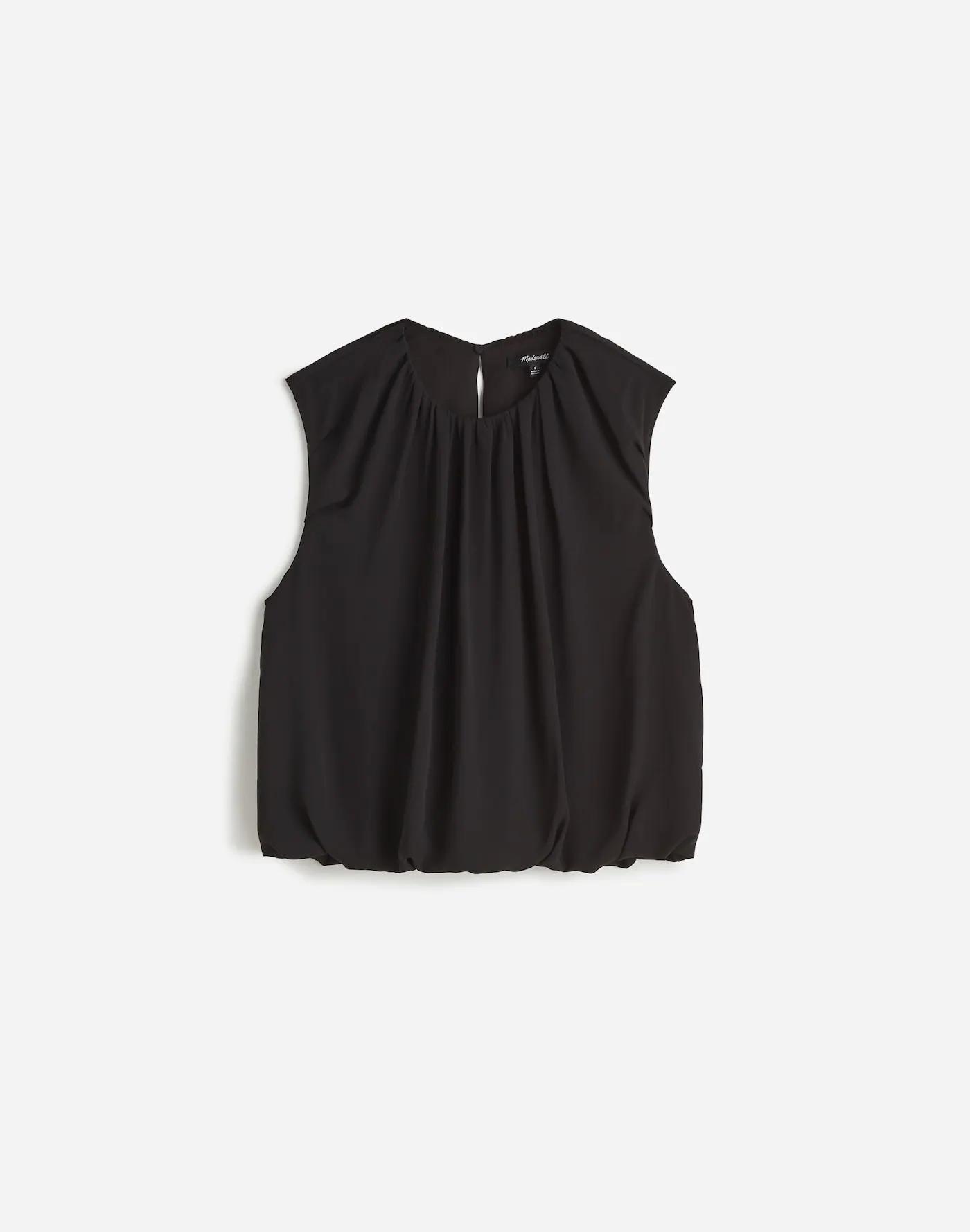 Sleeveless Bubble Top in Chiffon Product Image