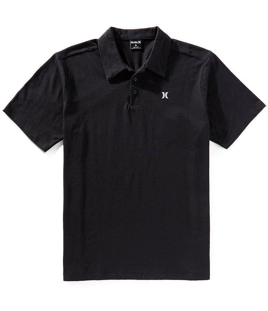 Hurley Icon Slub Jersey Short Sleeve Polo Shirt Product Image