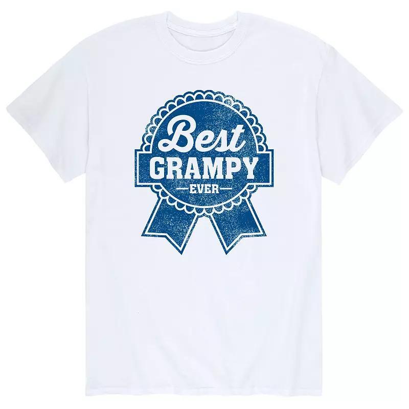 Mens Beer Label Best Grampy Tee Product Image