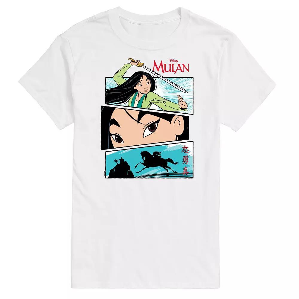Disney's Mulan Men's Comic Tee,  Product Image