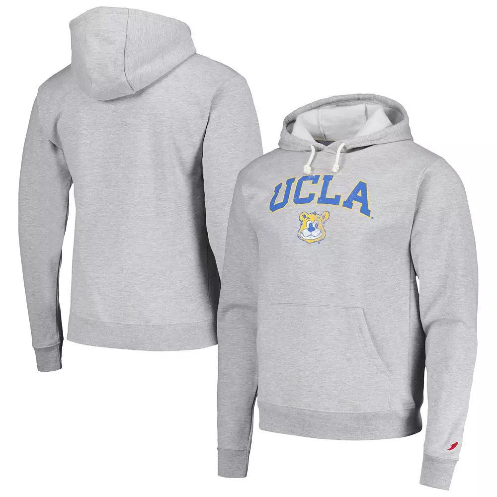 Men's League Collegiate Wear Heather Gray UCLA Bruins Tall Arch Essential Pullover Hoodie,  Product Image